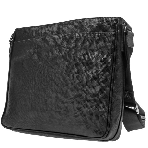 Prada Black Hardware Saffiano Shoulder Bag - Picture 2 of 8